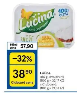 Tesco Lučina nabídka