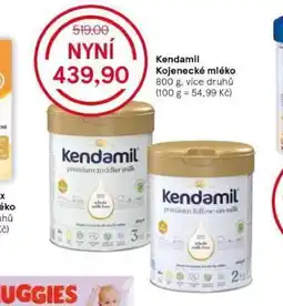Tesco Kendamil kojenecká výživa nabídka