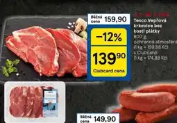 Tesco Vepřová krkovice bez kosti nabídka