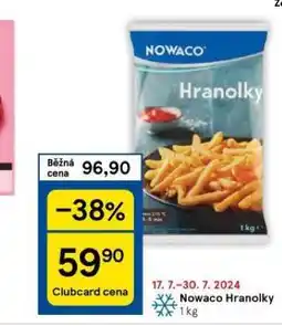 Tesco Nowaco hranolky nabídka