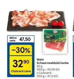 Tesco Schwarzwaldská šunka nabídka