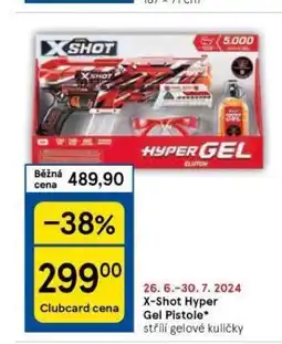 Tesco X-shot hyper gel pistole nabídka