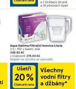 Tesco Filtrační konvice nabídka