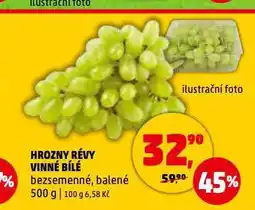 Penny Market Hrozny révy vinné bílé nabídka