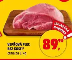 Penny Market Vepřová plec bez kosti nabídka