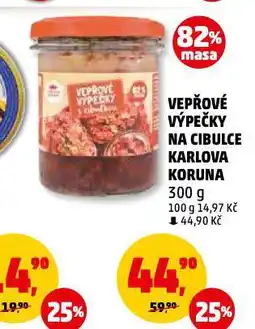 Penny Market Vepřové výpečky na cibulce nabídka
