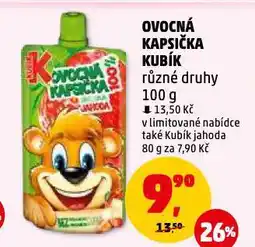 Penny Market Ovocná kapsička kubík nabídka
