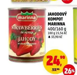 Penny Market Jahodový kompot nabídka