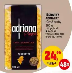 Penny Market Těstoviny adriana nabídka
