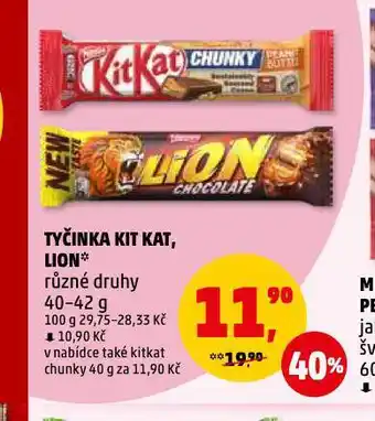 Penny Market Tyčinka kit kat nabídka