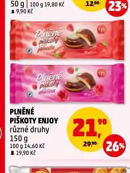 Penny Market Plněné piškoty nabídka