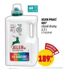 Penny Market Jelen prací gel nabídka