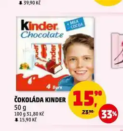 Penny Market Kinder čokoláda nabídka