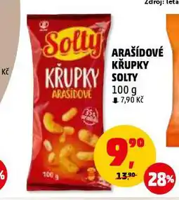 Penny Market Arašídové křupky nabídka