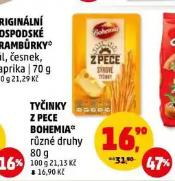 Penny Market Bohemia tyčinky z pece nabídka