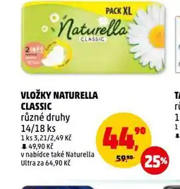 Vložky naturella