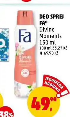 Penny Market Fa deo sprej nabídka