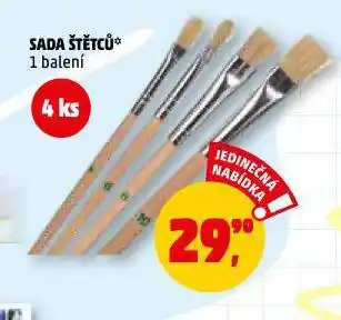 Penny Market Sada štětců nabídka