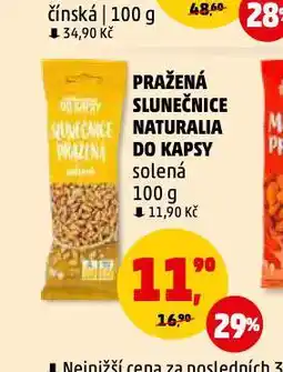 Penny Market Pražená slunečnice nabídka