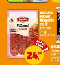Penny Market Klobása pikant nabídka