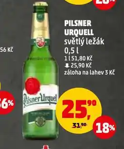 Penny Market Pivo pilsner urquell nabídka