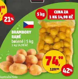 Penny Market Brambory rané nabídka