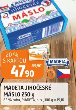Trefa MADETA JIHOČESKÉ MÁSLO 250 g nabídka