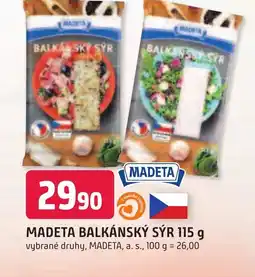 MADETA BALKÁNSKÝ SÝR 115 g