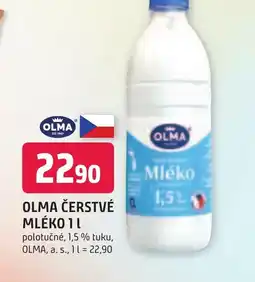 Trefa OLMA ČERSTVÉ MLÉKO 1L nabídka