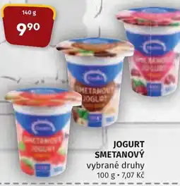 Trefa JOGURT SMETANOVÝ nabídka