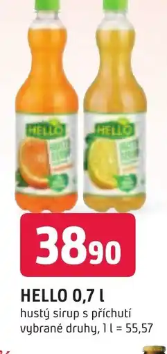Trefa HELLO 0,7 L nabídka