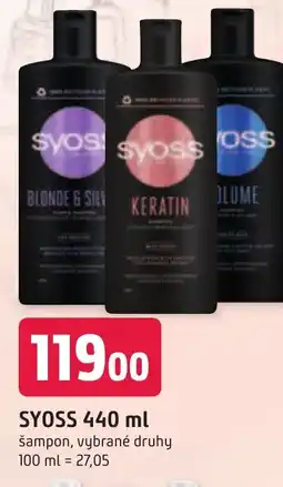 Trefa SYOSS 440 ml nabídka