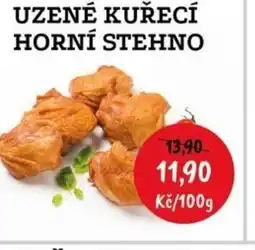 RABBIT řeznictví UZENÉ KUŘECÍ HORNÍ STEHNO nabídka