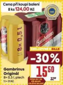 Billa Gambrinus Originál nabídka