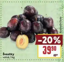 Billa Švestky nabídka