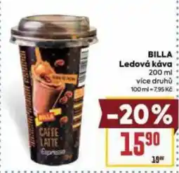 Billa BILLA Ledová káva nabídka