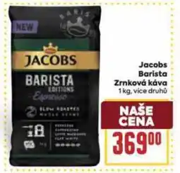 Billa Jacobs Barista Zrnková káva nabídka