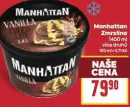Billa Manhattan Zmrzlina nabídka