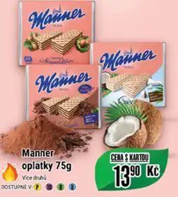 Tamda Foods Manner oplatky 75g nabídka