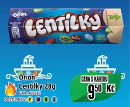Tamda Foods Orion Lentilky 28g nabídka