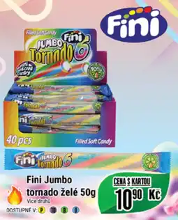 Tamda Foods Fini Jumbo tornado želé 50g nabídka