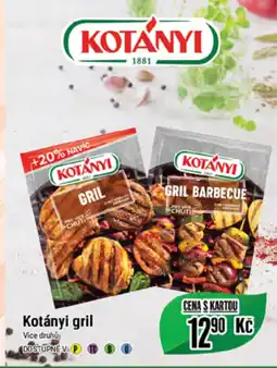Tamda Foods Kotányi gril nabídka