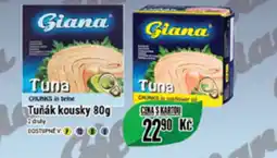 Tamda Foods Tuňák kousky 80g nabídka