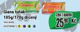 Tamda Foods Giana tuňák 185g/170g drcený nabídka