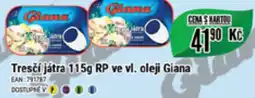 Tamda Foods Tresčí játra 115g RP ve vl. oleji Giana nabídka