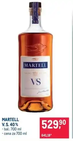 Makro MARTELL V.S 40% nabídka