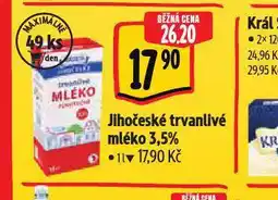 Albert Trvanlivé mléko 3,5% nabídka