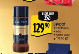 Albert Davidoff instantní káva nabídka