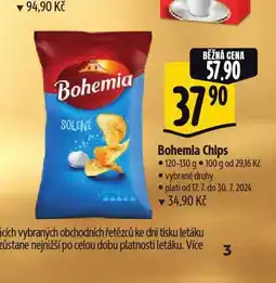 Albert Bohemia chips nabídka