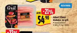 Albert Vinná klobása na gril nabídka